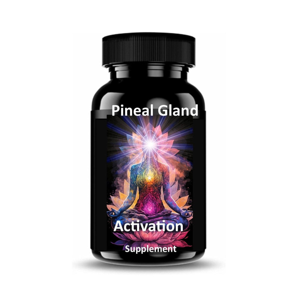 Pineal Gland Activation Formula – Detoxify & Decalcify – Boost Intuition and Clarity - Haritaki, Turmeric - 100 Vegan Capsules by Kailash Herbals