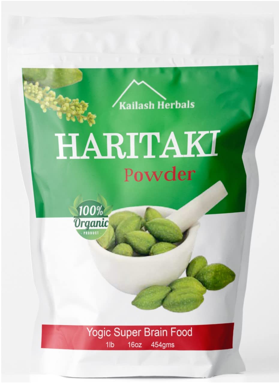 1 LB Powder | USDA Organic Haritaki Plus, Chebula powder