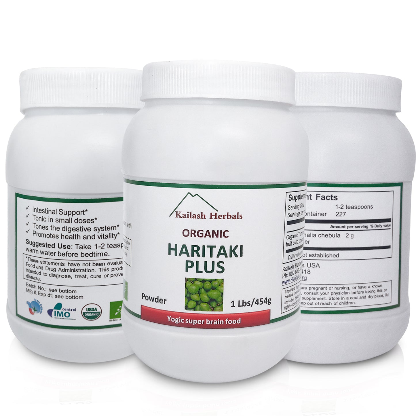 
                  
                    1 LB Powder | USDA Organic Haritaki Plus, Chebula powder
                  
                